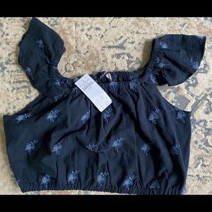 Abercrombie & Finch crop top NWT